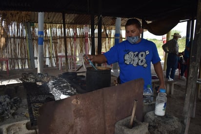 En San José del Águila, el  mejor cabrito en barbacoa