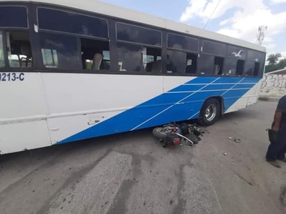 Derriba a motociclista