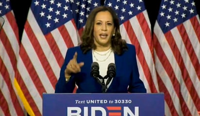 'Estoy lista para empezar a trabajar', asegura Kamala Harris: Este miércoles fue presentada como candidata demócrata a la Vicepresidencia de EU