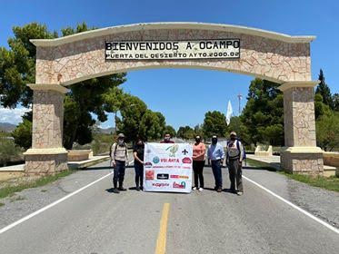 Inician caminata  hasta Boquillas  del Carmen