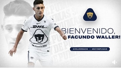 Pumas presenta a Facundo Waller