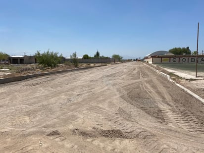 Pavimentarán en Valle Campestre