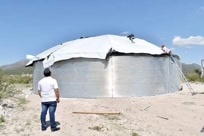 Edifican tanque  para 500 mil litros  de agua: Alcalde