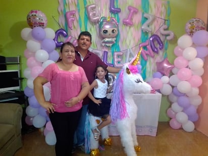 Natalia cumple 6 años