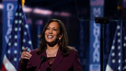 Kamala Harris acepta la nominación demócrata a la Vicepresidencia de EU