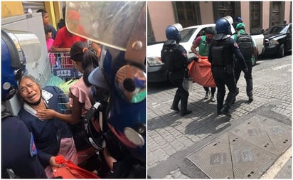 Acusan ahora a policías de levantar a la fuerza puesto de anciana