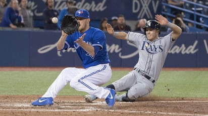 Los Rays vencieron a Blue Jays