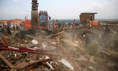 Fuerte riada en Afganistán deja 79 muertos y cientos de casas dañadas