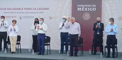 Presenta AMLO proyecto de Agua Saludable para La Laguna: Señala que es un plan prioritario para el Gobierno federal