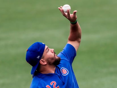 Schwarber, Heyward y Happ aportan 6 'jonrones' y los Cachorros suman 14