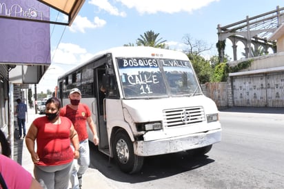 Colapsan transportistas de Monclova 