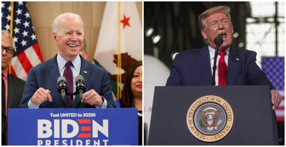 Biden sigue aventajando a Trump tras las convenciones