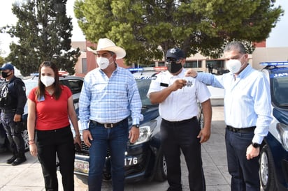 Entrega Gobernador 12 patrullas a Seguridad Pública de Monclova 