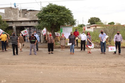 Pavimentan calles de colonia San  Andrés con 1mdp