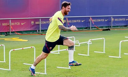 Messi llega a la Ciudad Deportiva para empezar la pretemporada