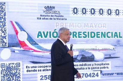 Rifa de avión; ya se ha vendido 63% de 'cachitos'