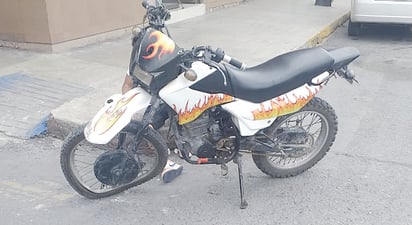 Choca a motociclista