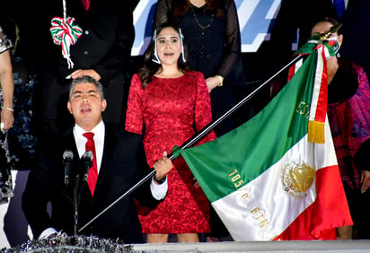 Se vive en Monclova el  Grito de Independencia 