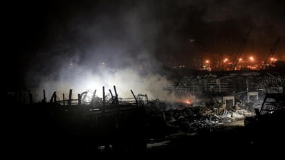 Ejército halla tonelada de fuegos artificiales en puerto al mes de explosión