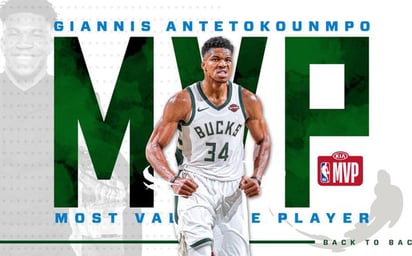 Giannis, elegido MVP de la NBA