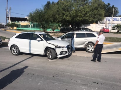 Fuerte accidente en la Avenida Susan Lou Pape