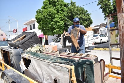 Recolectan 25 toneladas de cacharros al sur de Monclova