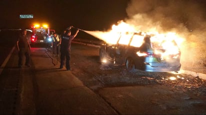 5 personas fueron baleadas y después fueron quemados 