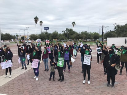 Siguen mujeres exigiendo el  derecho al aborto seguro 