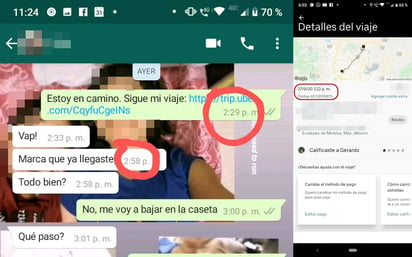 Uber le pide disculpas a Lucía