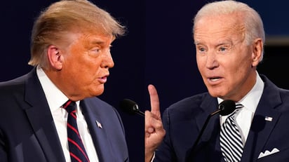 Un debate lleno de insultos y gritos: Trump-Biden