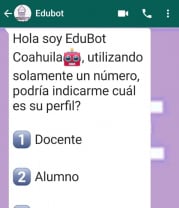 Con aplicación ‘Edubot’ se  resuelven dudas escolares