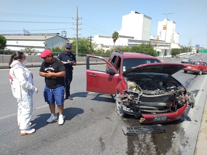 Choca en el puente