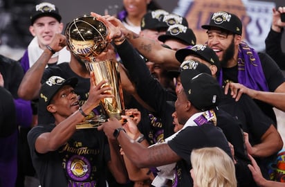 Lakers son los campeones de la NBA 2020