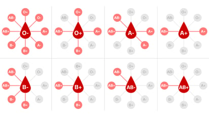 Si tu sangre es tipo O, tienes cierta protección contra COVID-19