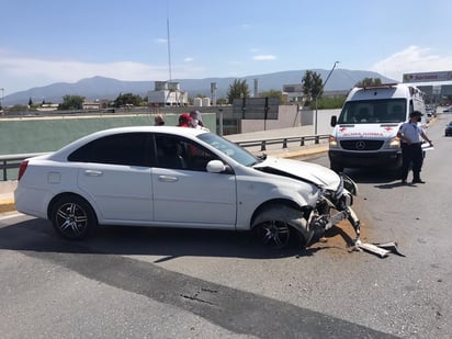 Choca en el puente