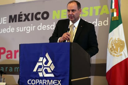 Gustavo de Hoyos dejará en diciembre Coparmex