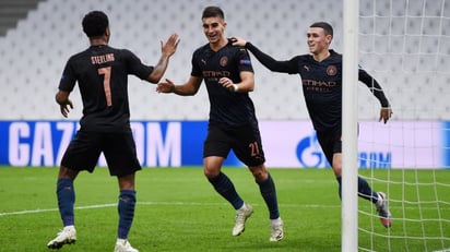 Manchester City derrotó 0-3 al Marsella