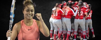 Renata Zarazúa y Selección Femenil de Softbol