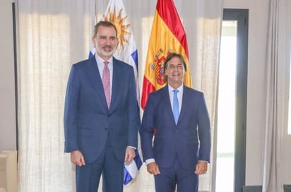 El rey Felipe VI representará a España en la toma de posesión de Luis Arce