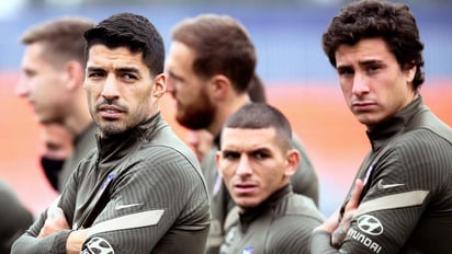 Luis Suárez y Saúl, fuera de la convocatoria para viajar a Pamplona