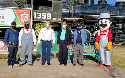 Celebra  ‘Lencho’ el Día del Ferrocarrilero