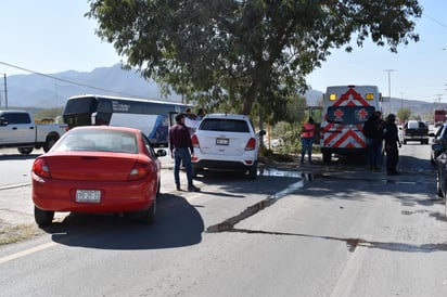 Fuere encontronazo en el Sidermex