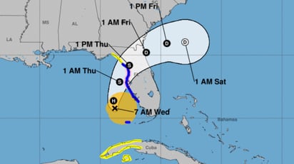 Eta se convierte en huracán mientras se acerca a la costa oeste de Florida