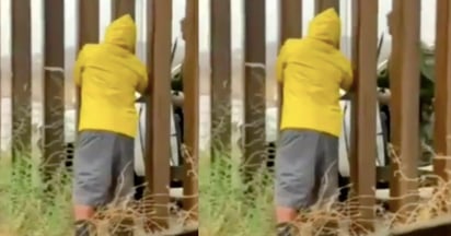 VIDEO VIRAL: Agente fronterizo de EU compra tamales a mexicano en la frontera