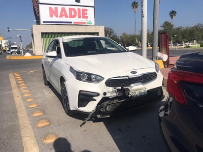 Fuerte accidente sobre el bulevar Pape de Monclova