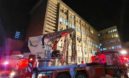 Incendio en un hospital Covid en Rumanía; dies muertos