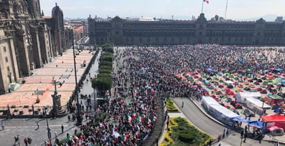 Frenaaa: Levantará campamento del Zócalo provisionalmente