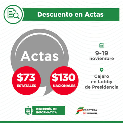 Reparan ‘por fin’ el cajero automático de actas