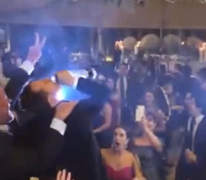 Llueven críticas al hijo del Diputado Cofiño por boda 