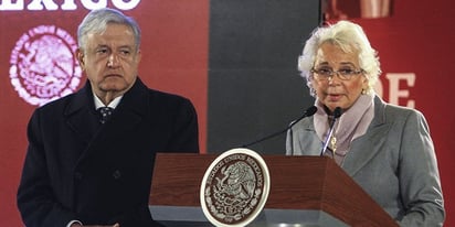 AMLO y Sánchez Cordero: Difieren sobre causas del feminicidio